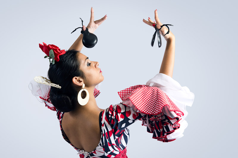 flamenco castagnettes paris
